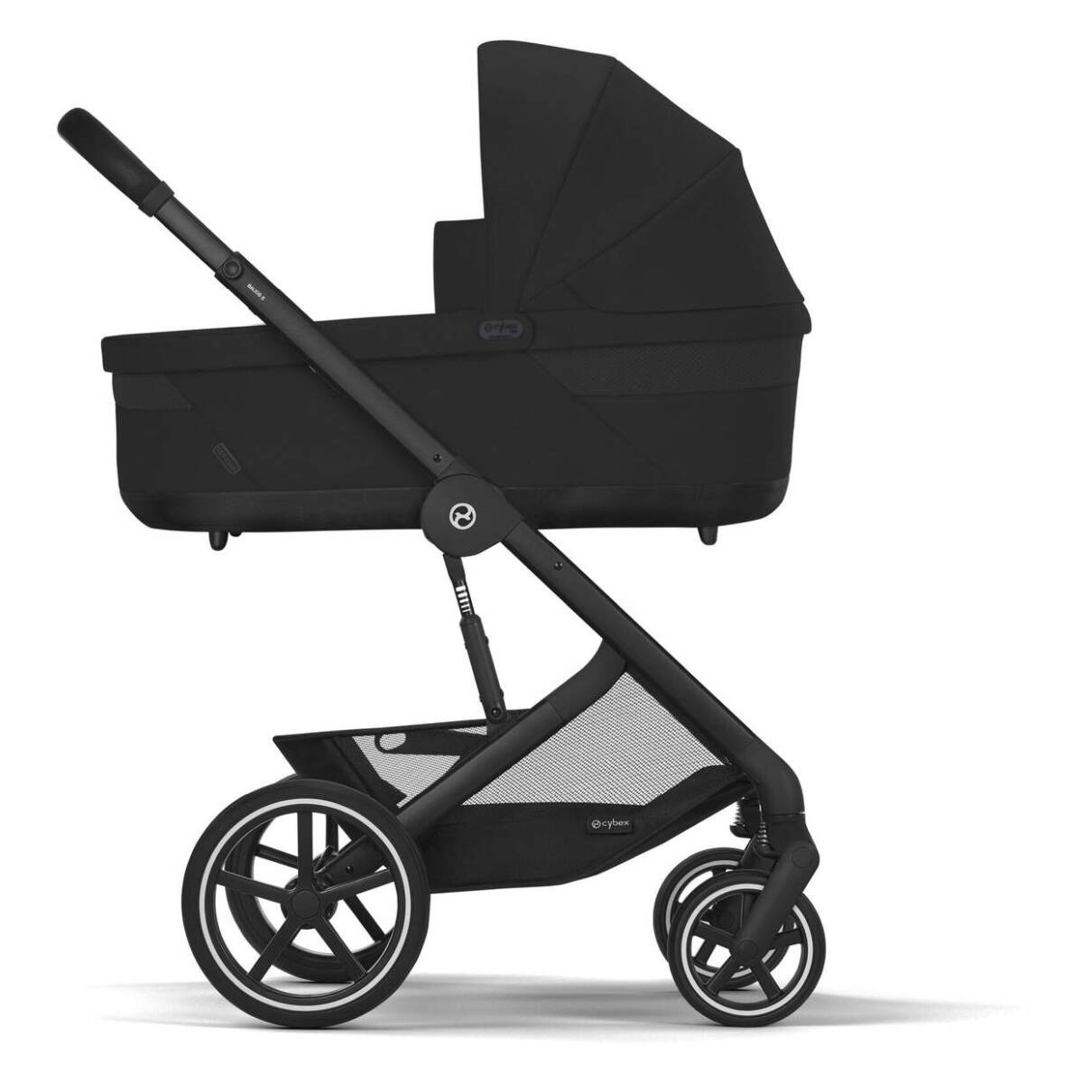 Cybex Voziček 3v1 Balios bundle S set moon black