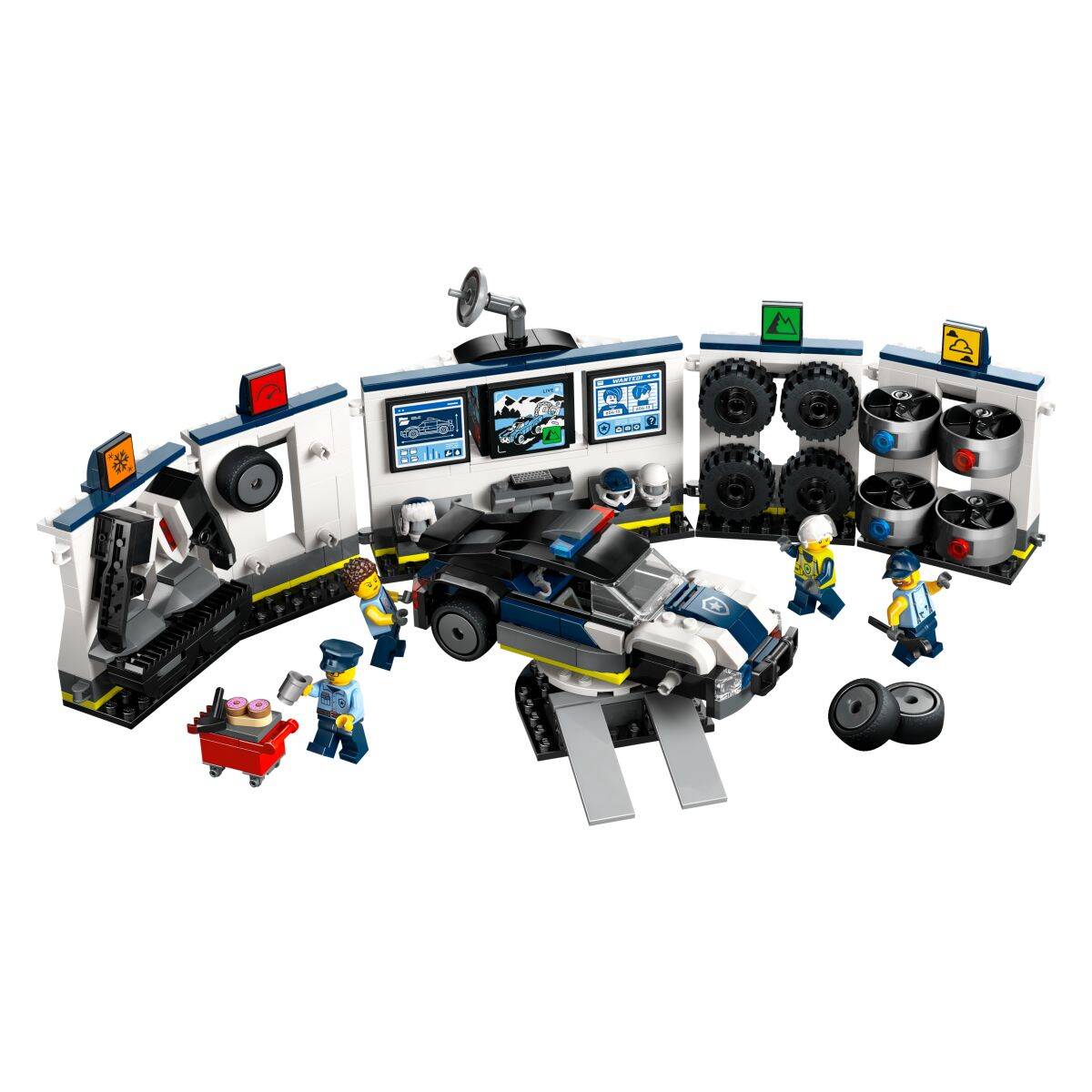 LEGO® CITY 60457 Garaža za policijske automobile