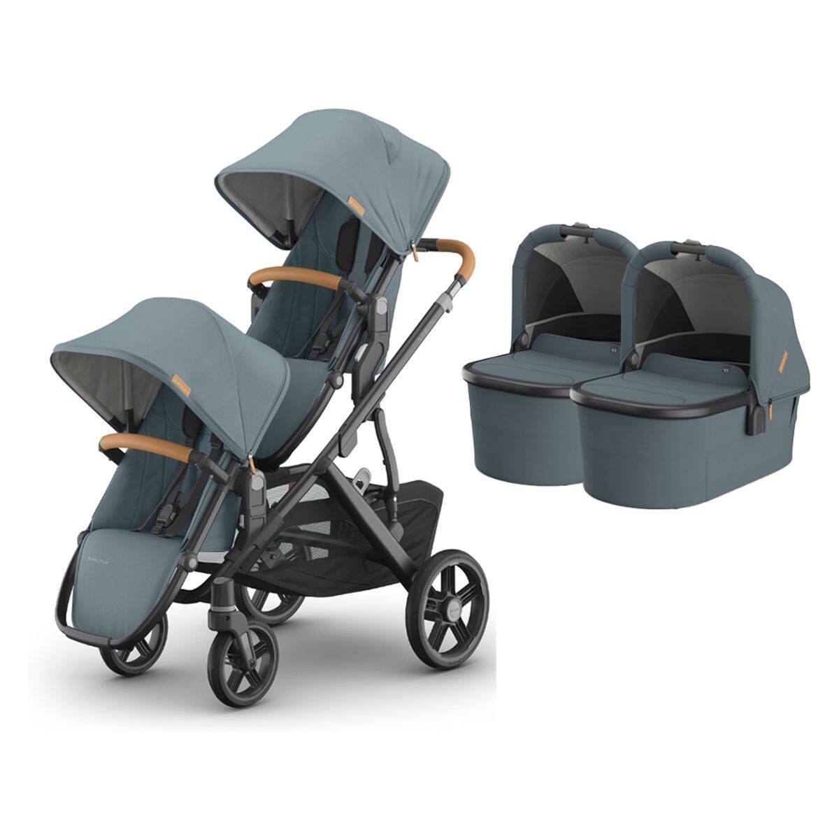 UppaBaby Voziček 2v1 Vista V3 Twin dillan