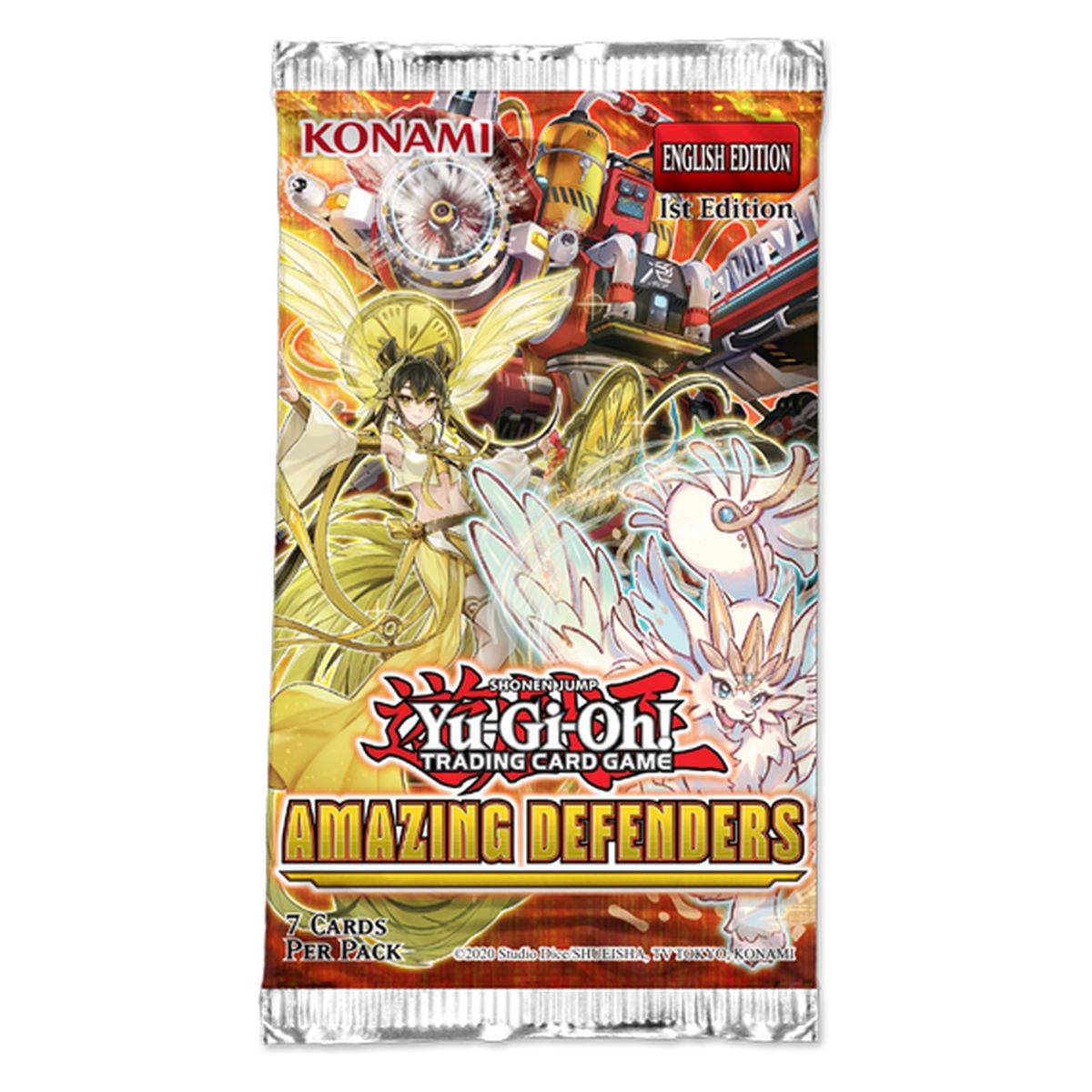 Yugioh karte Amazing defenders booster