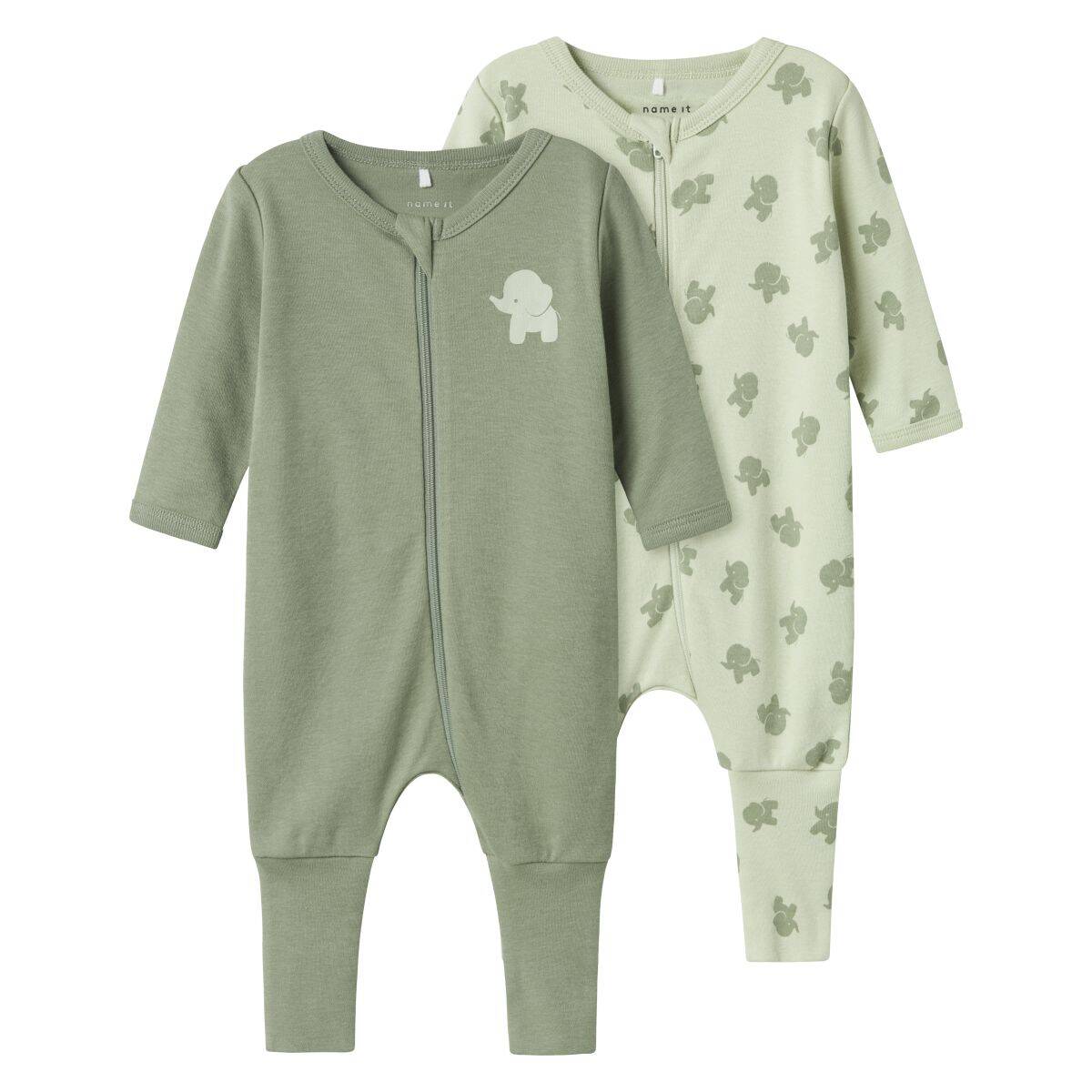 Name It pižama pajac 2 kosa DR DH 13241752 NBMNIGHTSUIT NOOS F Zelena 68