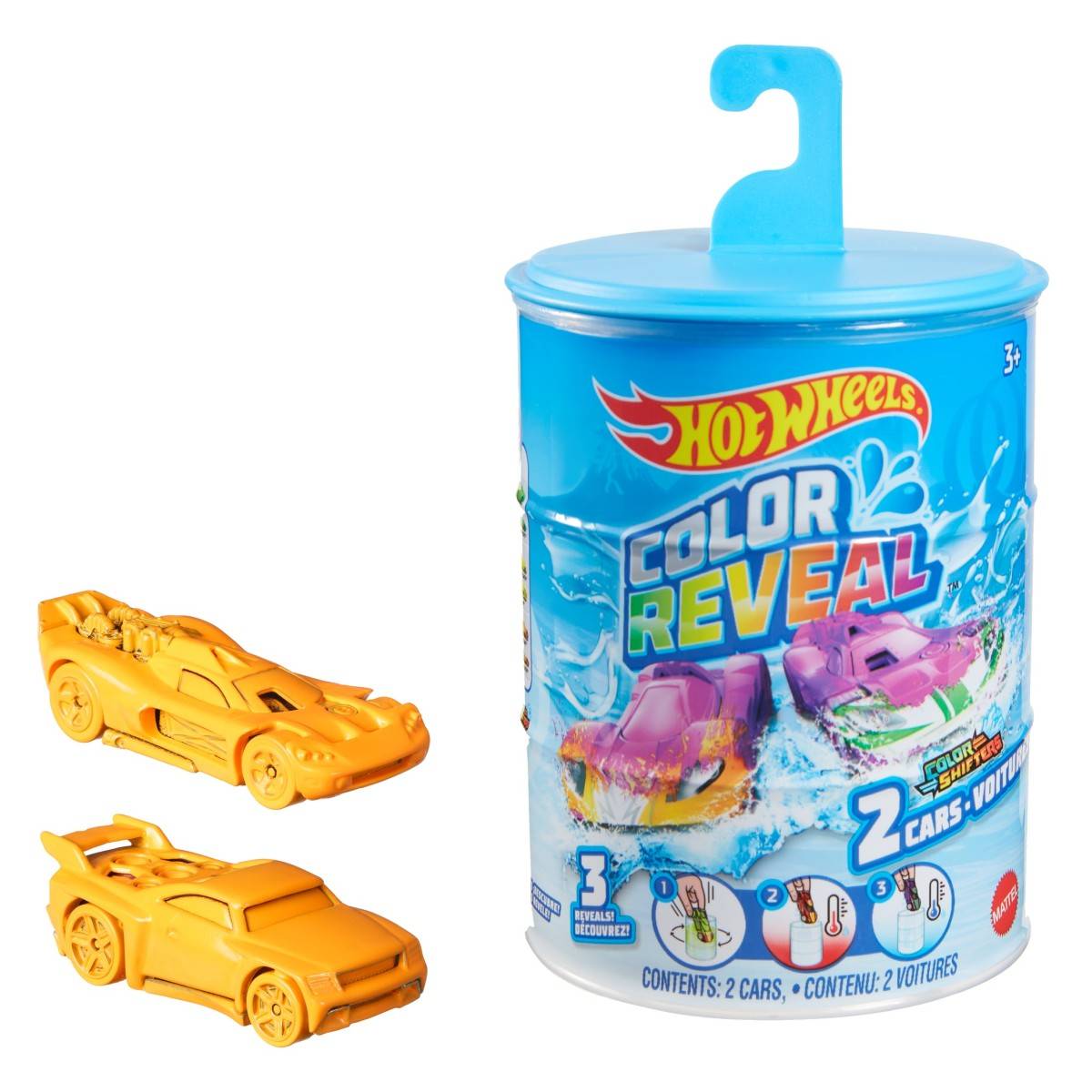 Hot Wheels Color Reveal set 2 avtomobilčkov