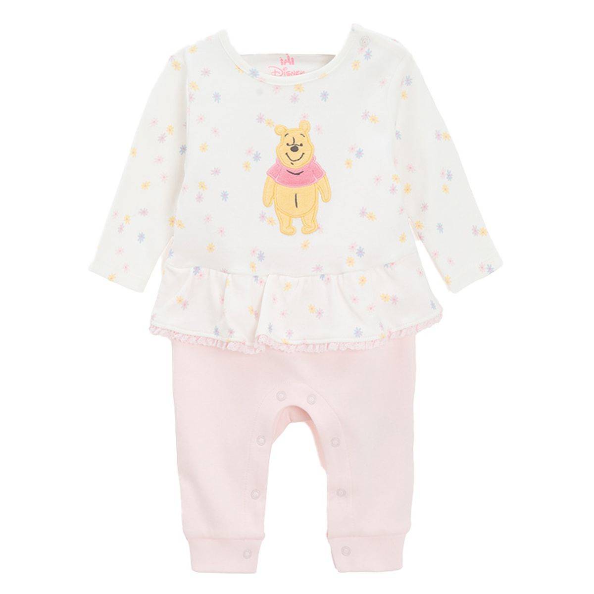 Cool Club pajac z rokavi LCG2801296 WINNIE THE POOH D Roza 86