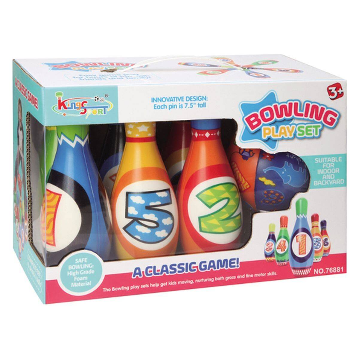 KingSport bowling set steklenice