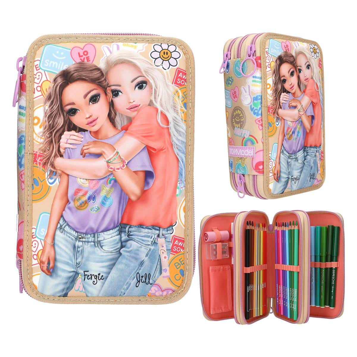 Top Model 3-delna peresnica girl power