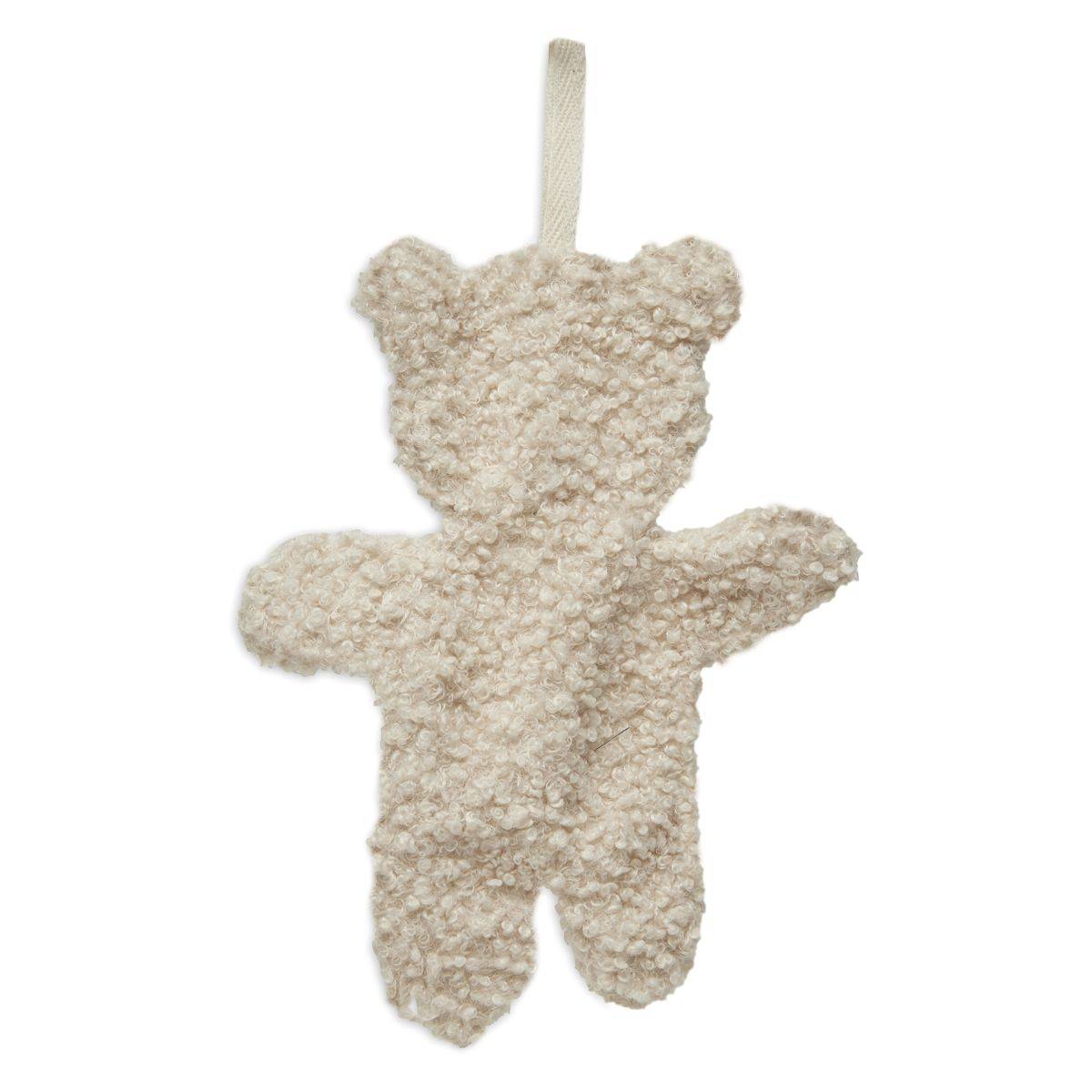 JOLLEIN tješilica s držačem za dudu teddy bear naturel