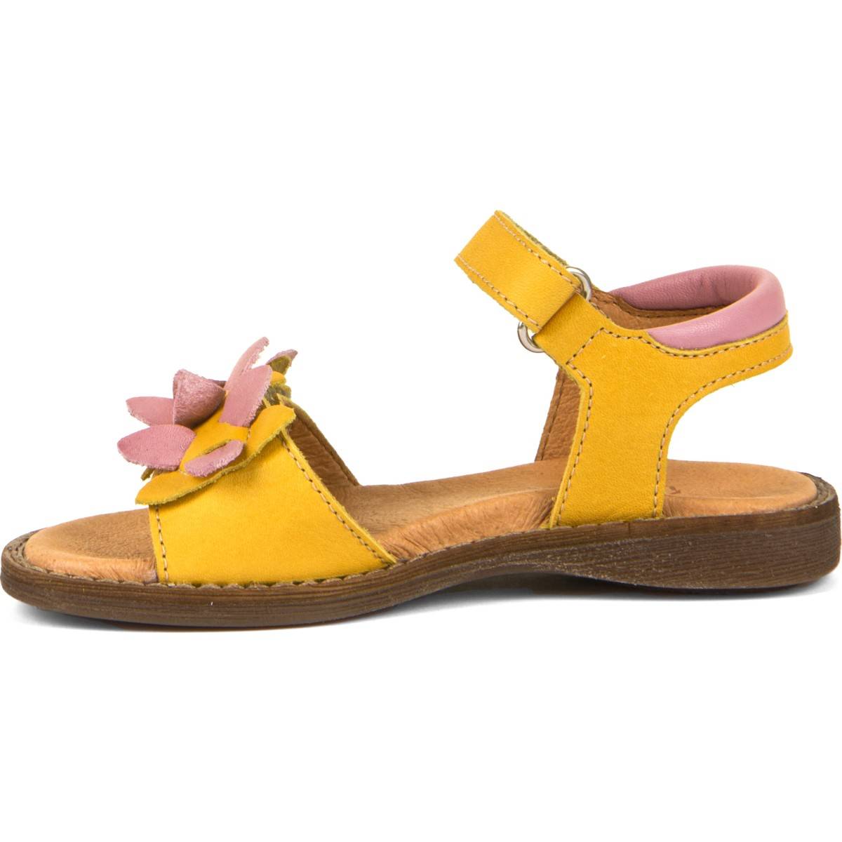 Froddo sandal G3150206 LORE FLOWERS D dark yellow 30