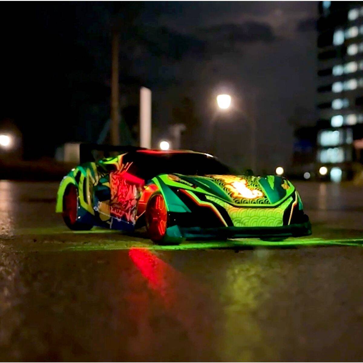 Dickie avto na daljinsko vodenje Laser Samuraj