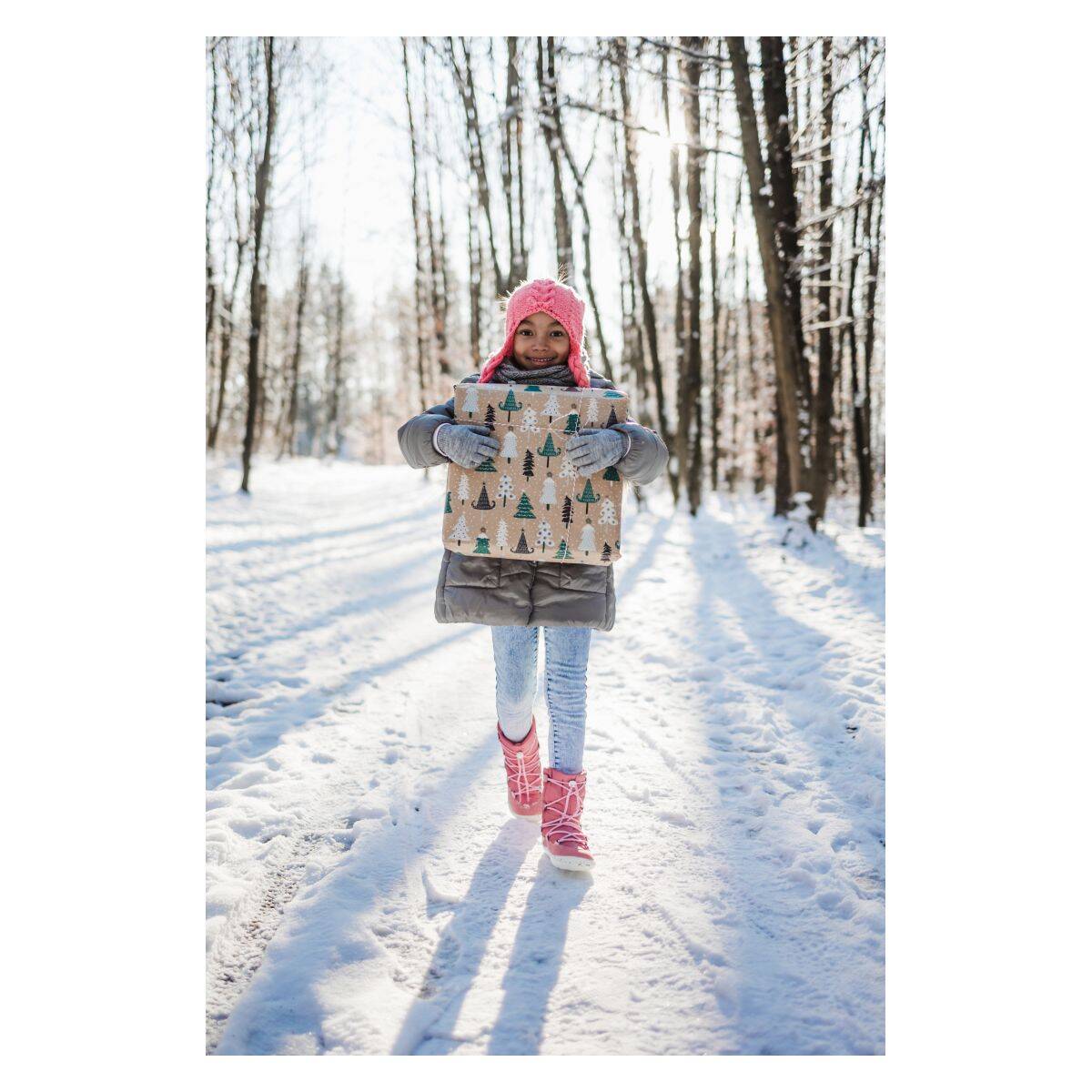 Be Lenka škornji Snowfox Kids 2.0 barefoot D rose pink 31