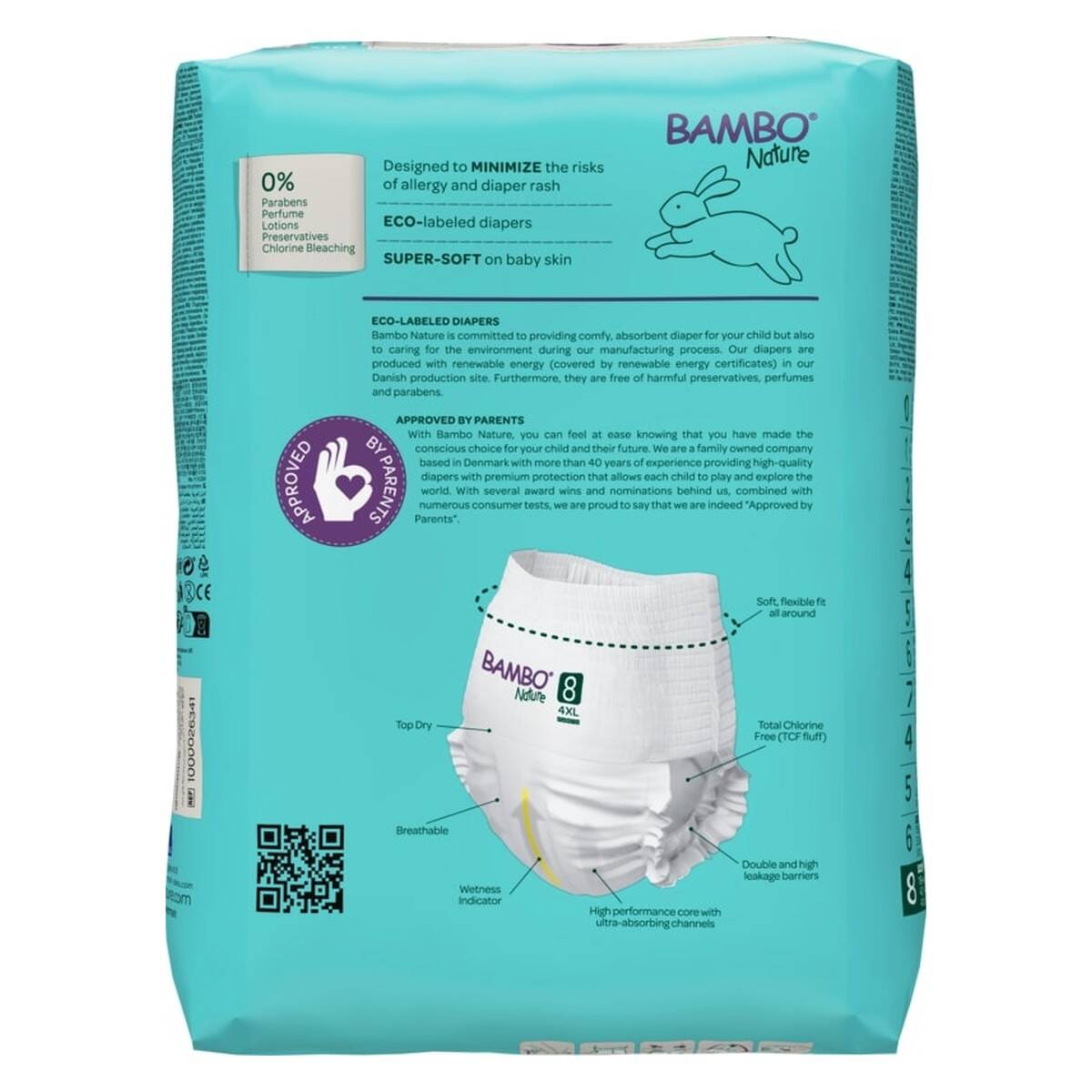 BAMBO NATURE pelene pants  4xl  8 1000026341