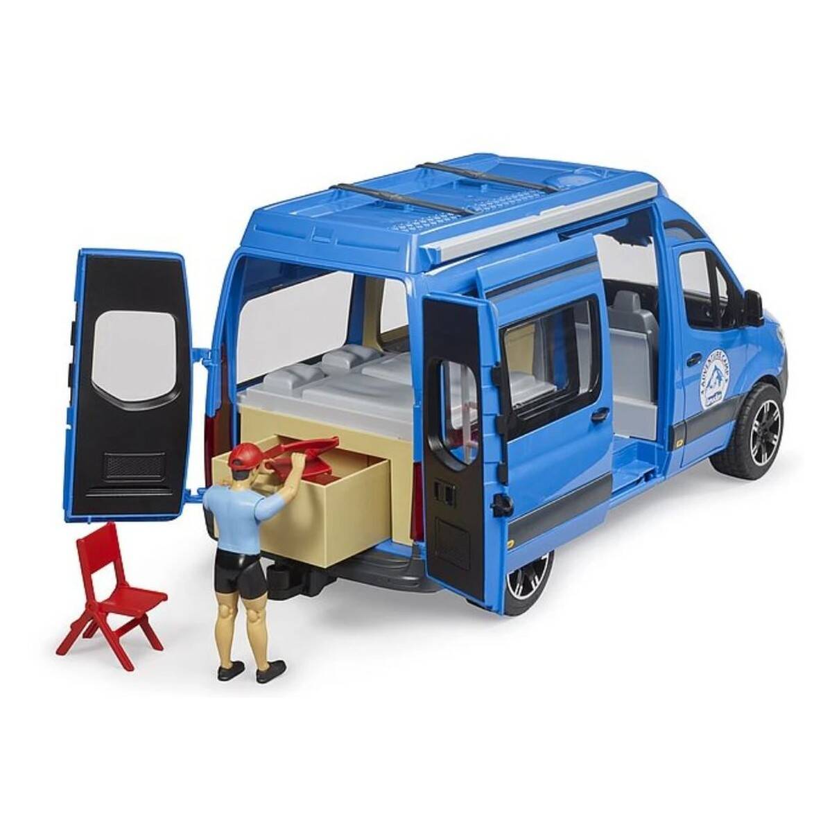 BRUDER MB Sprinter kamper s vozačem