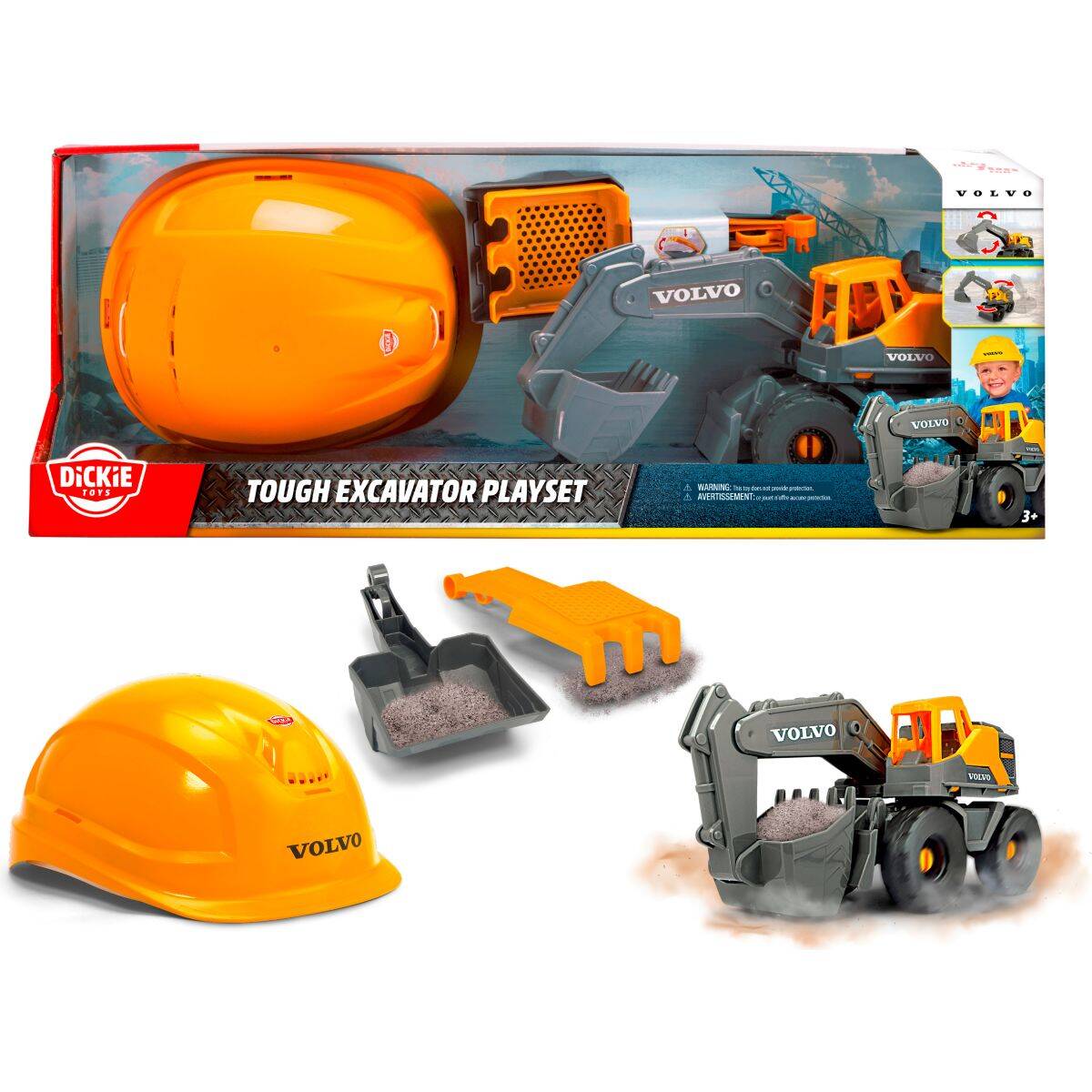 Dickie Volvo igralni set z bagarjem