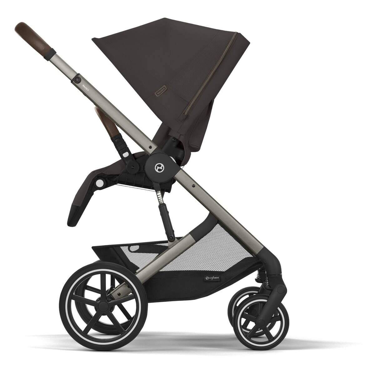 Cybex Voziček 2v1 Balios S Lux chocolate brown