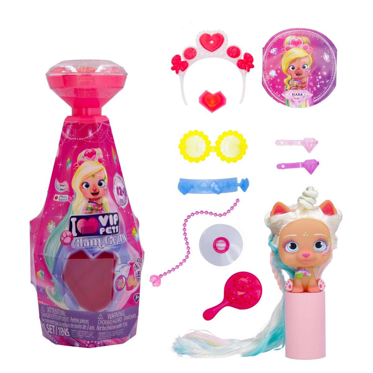 IMC TOYS psić Vip Pets Glam Gems