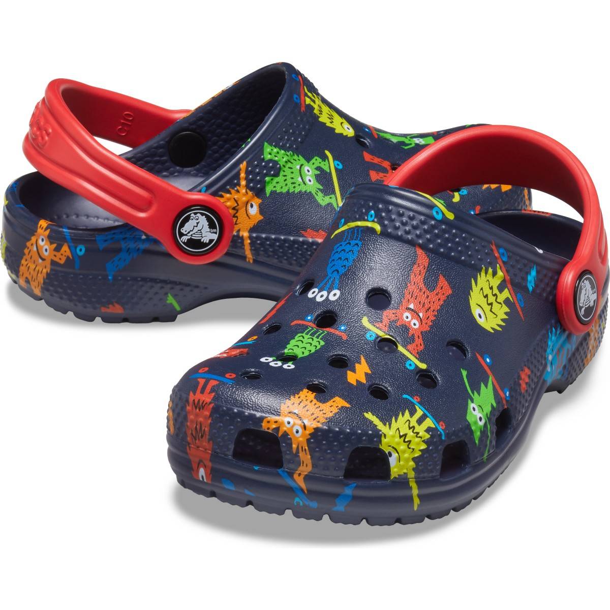 Crocs natikač zunanji 207592 CLASSIC EASY ICON KIDS CLOG F 410 24
