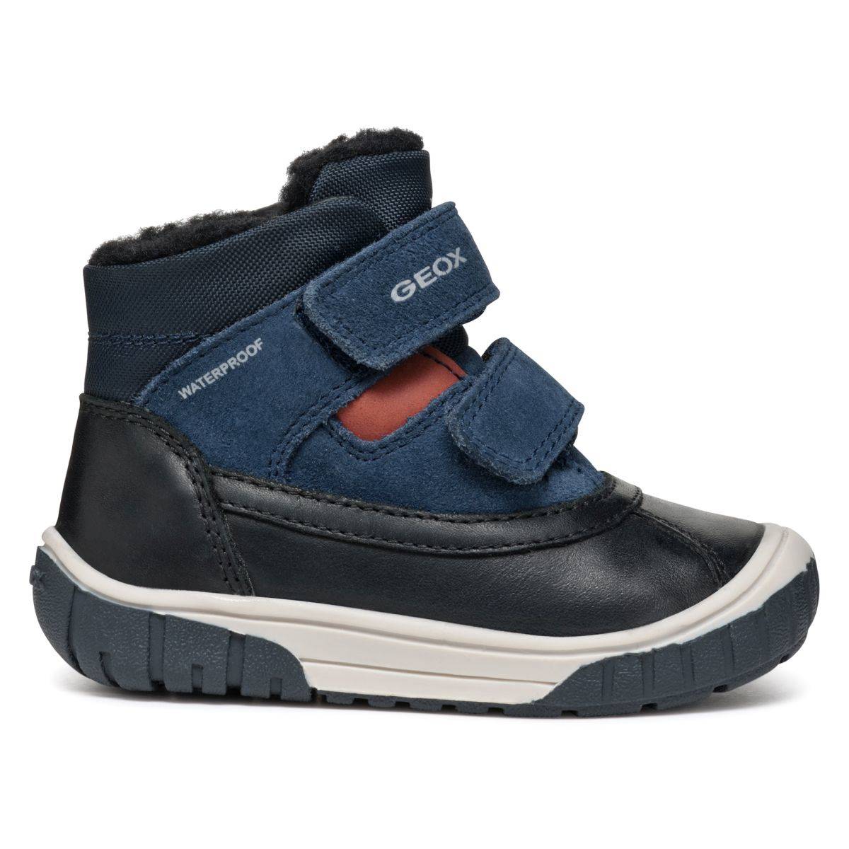 Geox čevelj gležnjar - membrana B462DC B OMAR B. WPF C C4429 022FU F black/navy 27