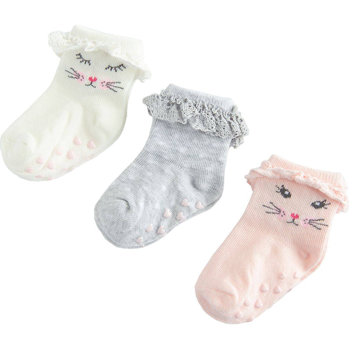 COOL CLUB čarape 3 kom CHG1904602-00-P Ž Šareno 19/21