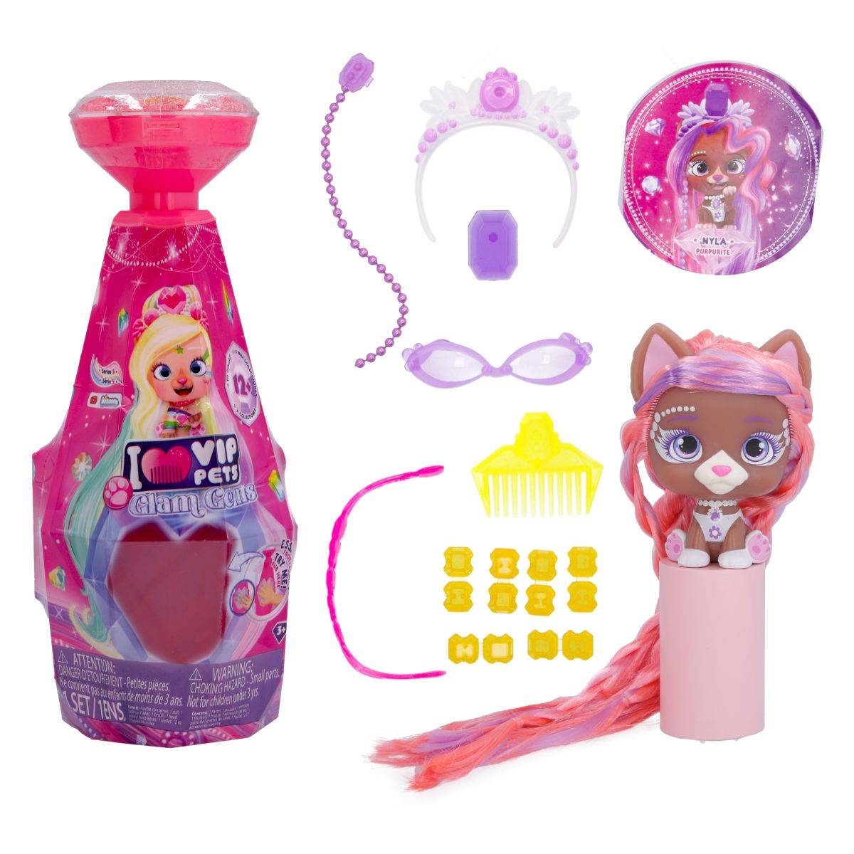 IMC TOYS psić Vip Pets Glam Gems