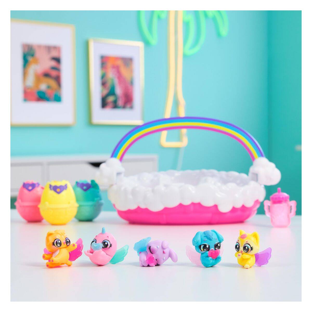 HATCHIMALS Neon Rainbow jaje