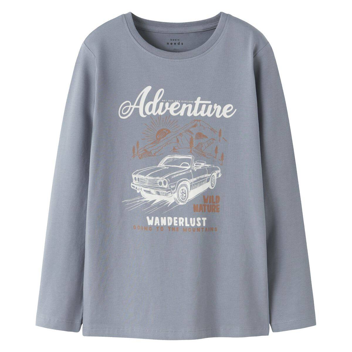 Name It majica DR 13224969 NKMVUX F Modra 134/140