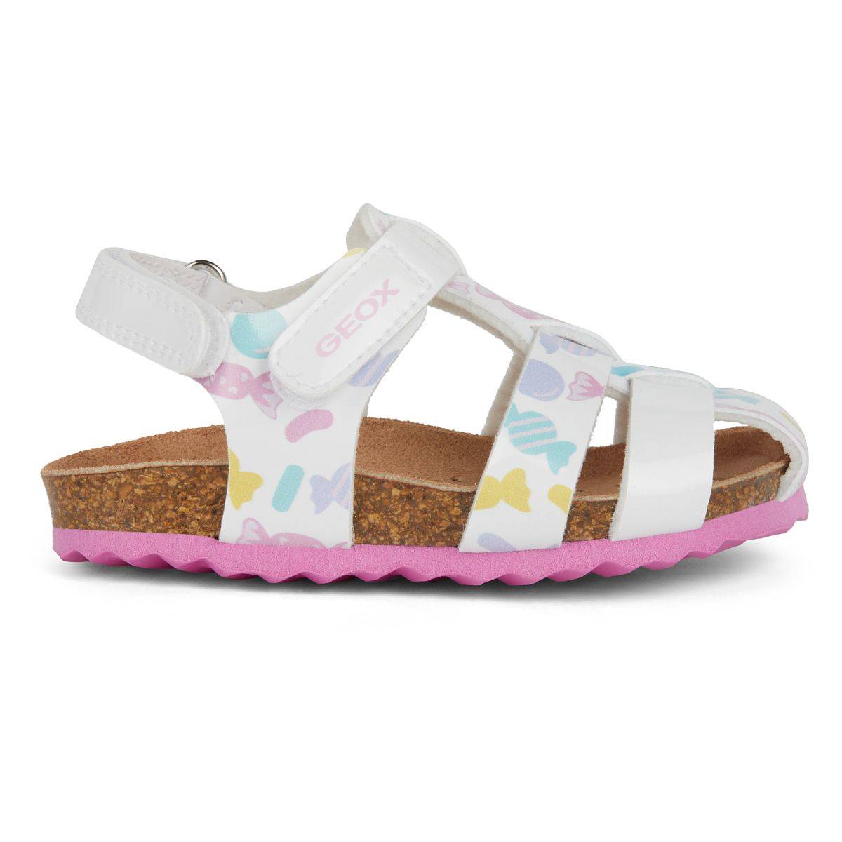 Geox sandal B452RA B S. CHALKI G. A C0653 000HH D white/multicolor 24
