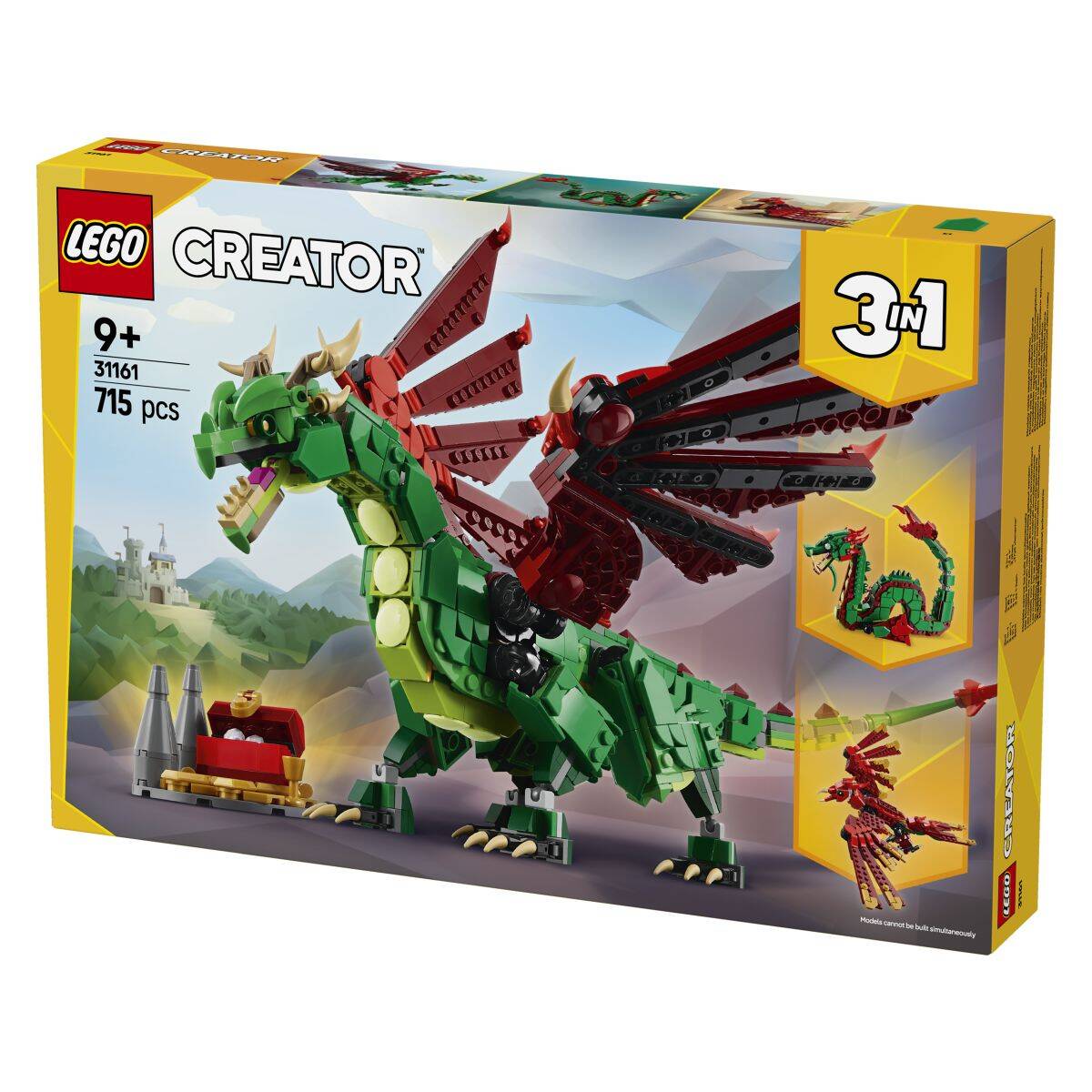 Lego® Creator 31161 Srednjeveški zmaj