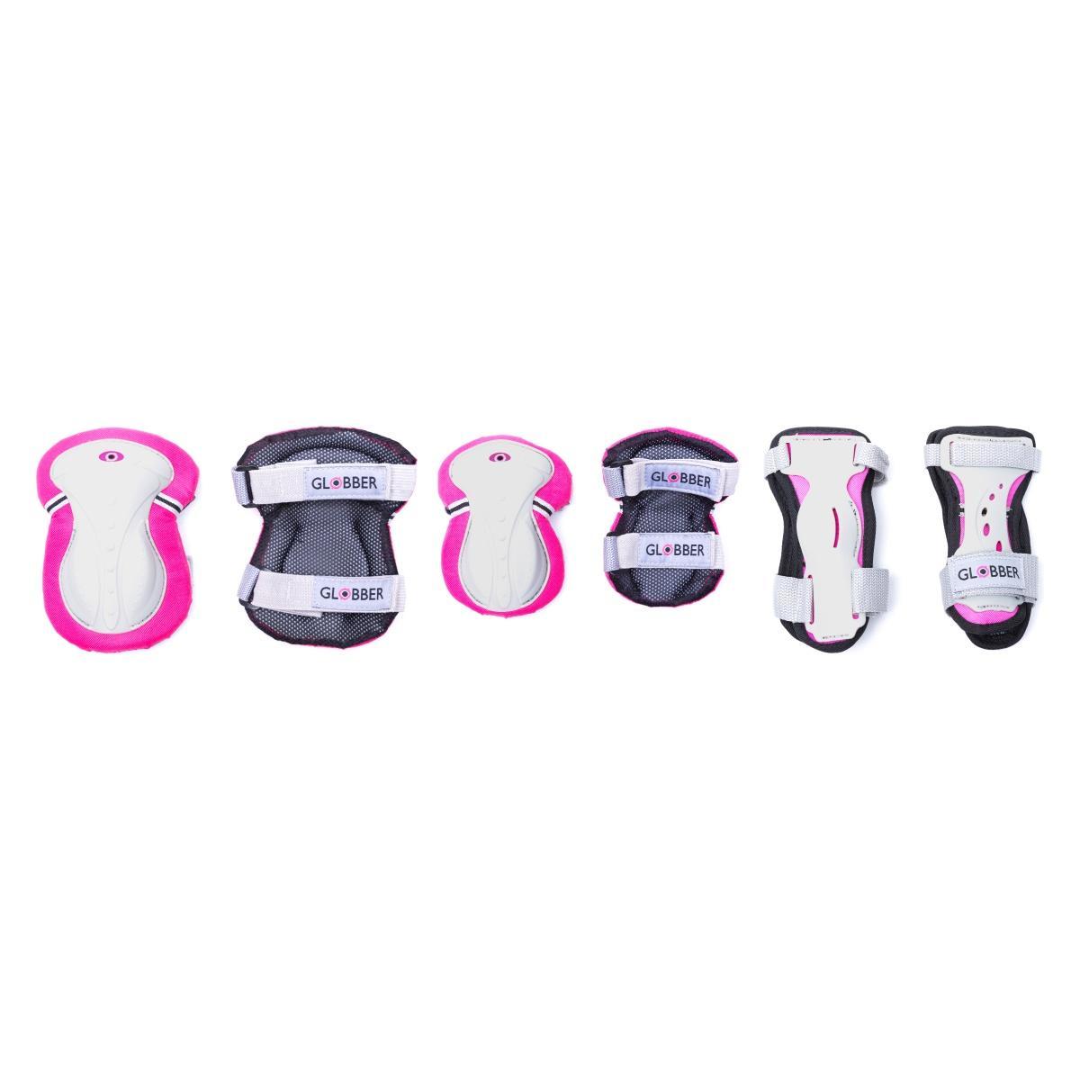 GLOBBER štitnici set junior tamno pink xxs ( do 25kg )