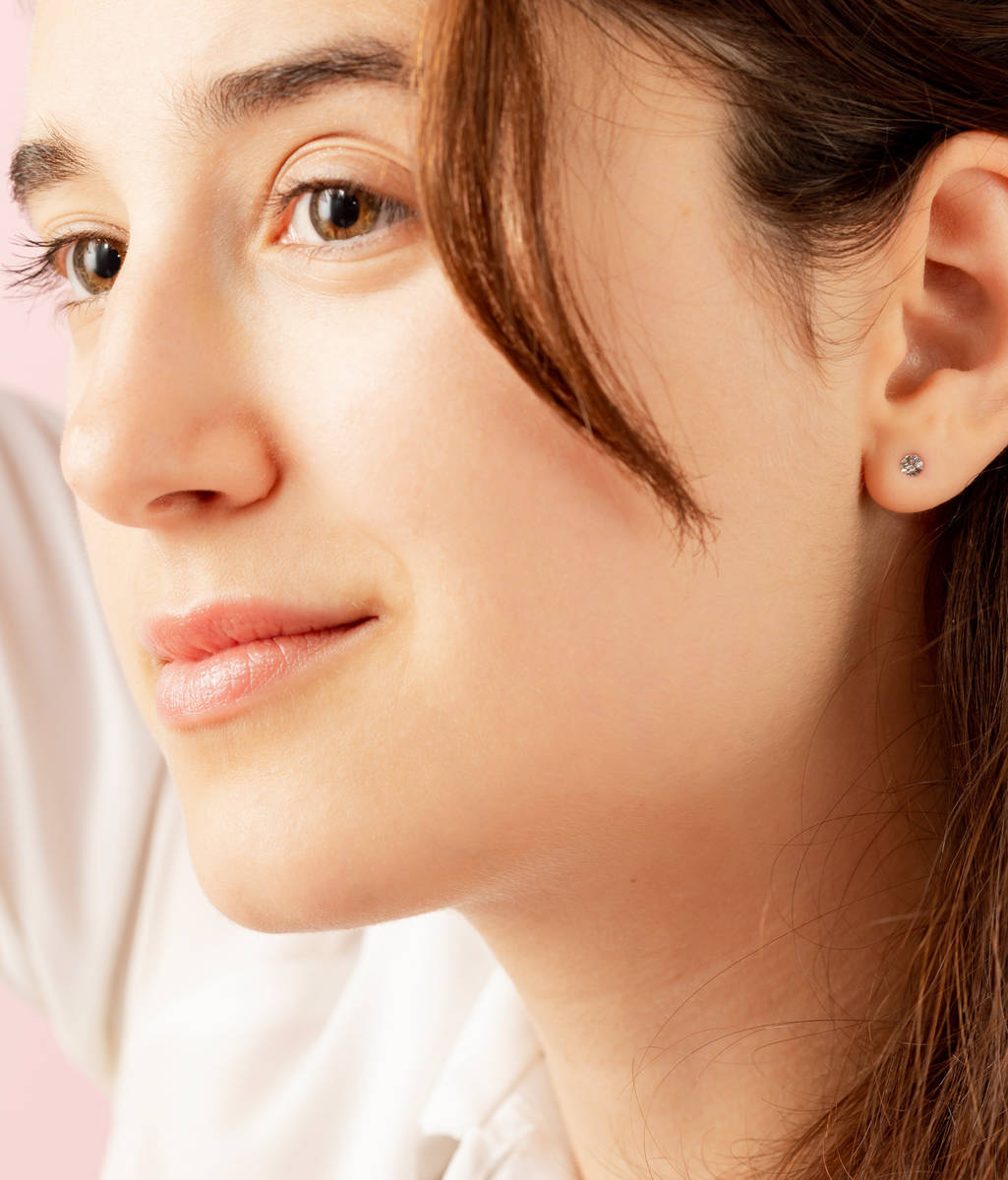 Tutu Biju naušnice xirius 3.3 mm crystal TXI33C001