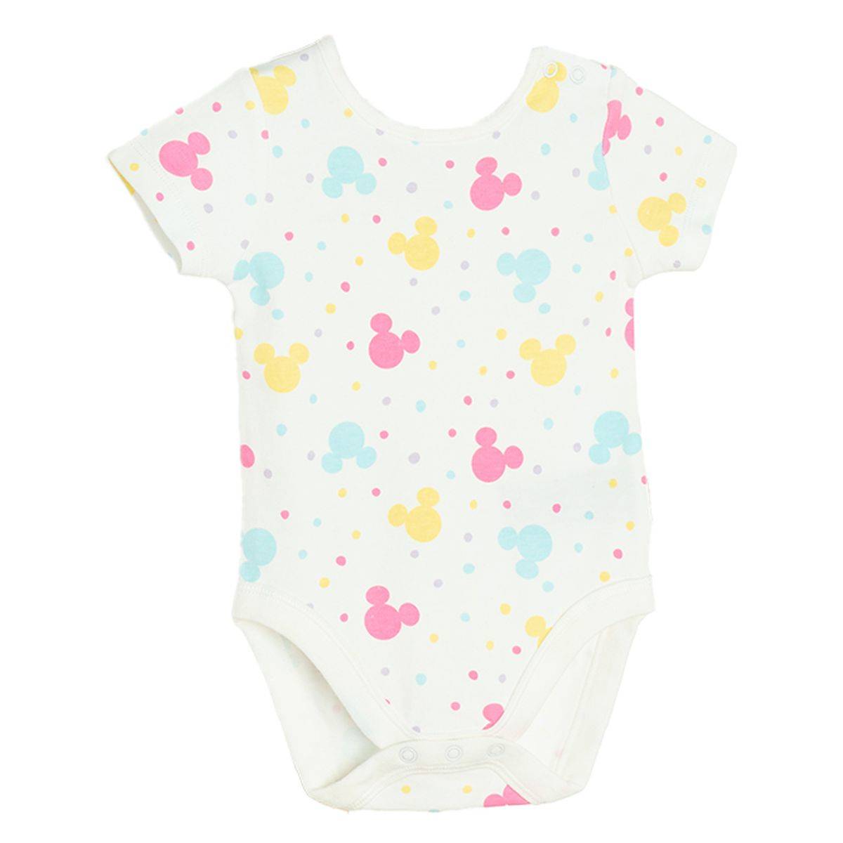 Cool Club perilo bodi 4 kosi KR LCG2802514-00 MINNIE MOUSE D Večbarvno 92