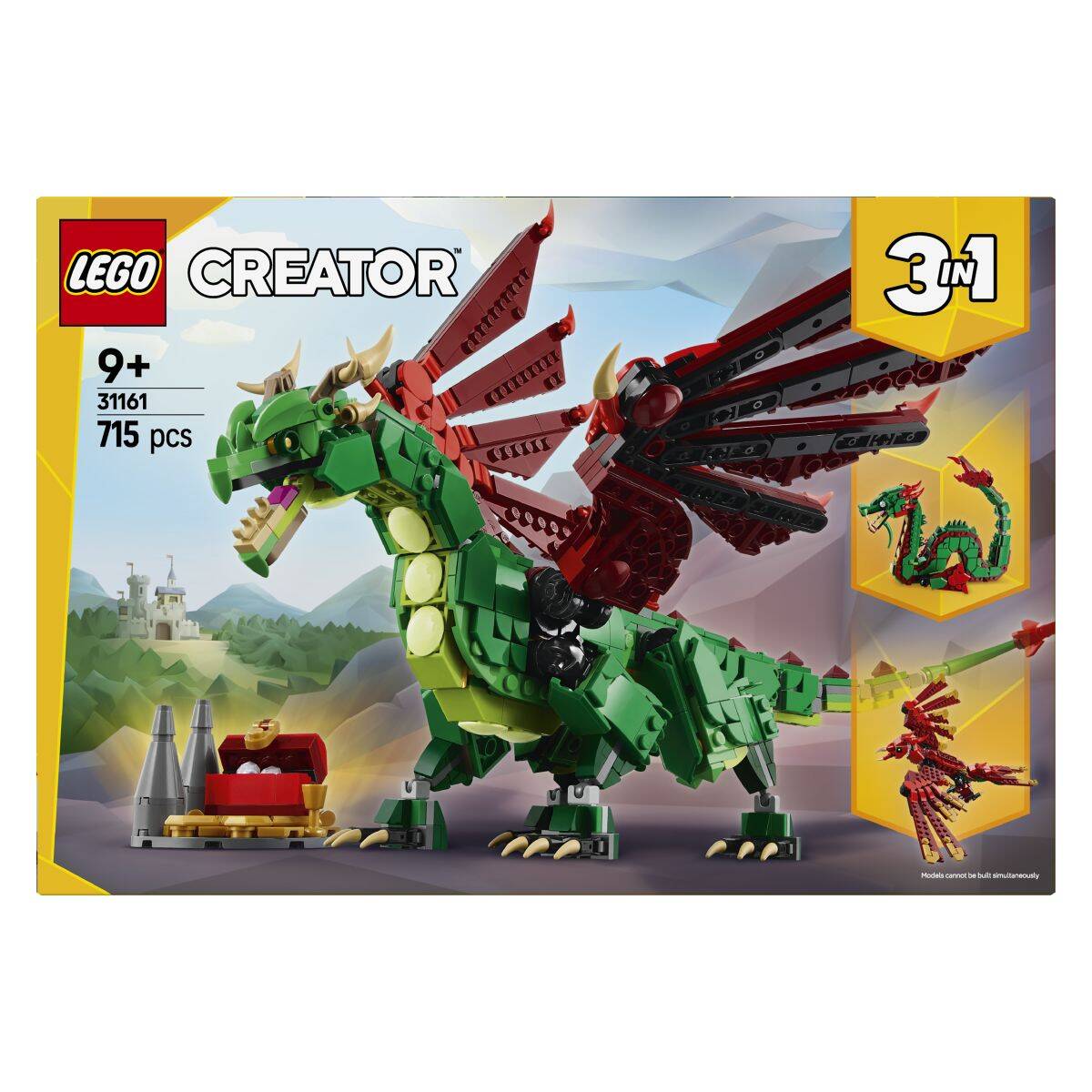 Lego® Creator 31161 Srednjeveški zmaj