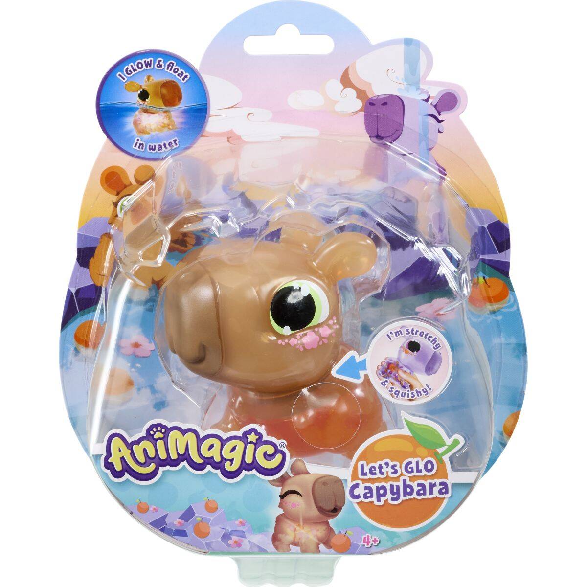 ANIMAGIC interaktivni Let's Glo Capybara sort