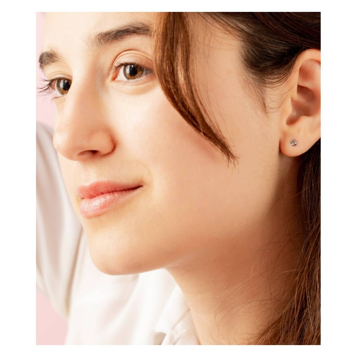 Tutu Biju naušnice xirius 3.3 mm crystal TXI33C001