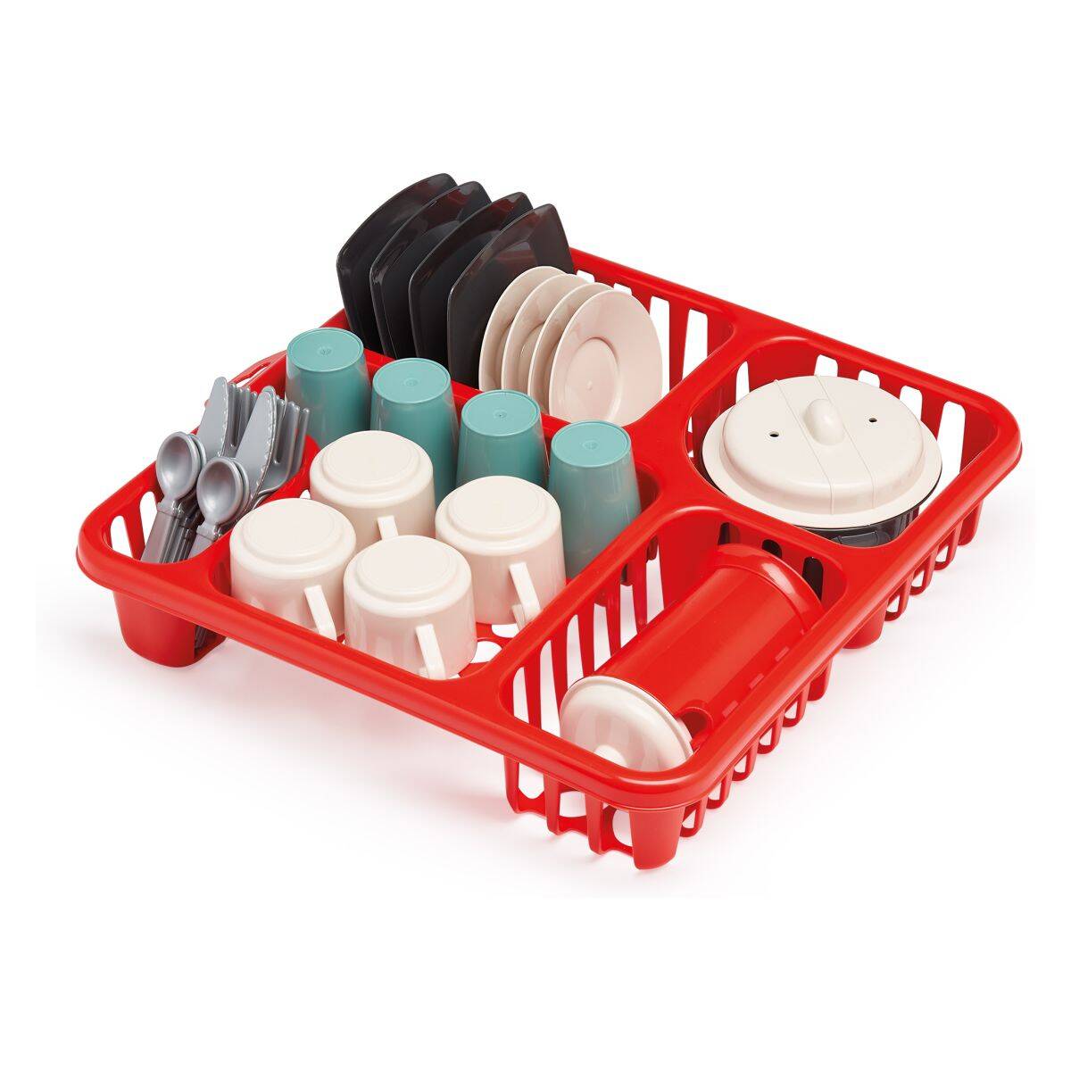 Ecoiffier set posode na odcejevalniku, 30 cm