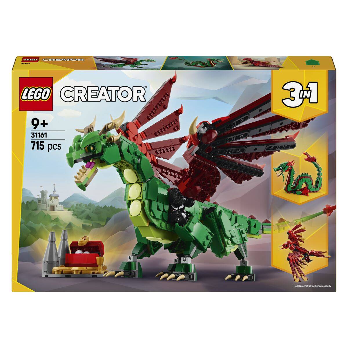Lego® Creator 31161 Srednjeveški zmaj
