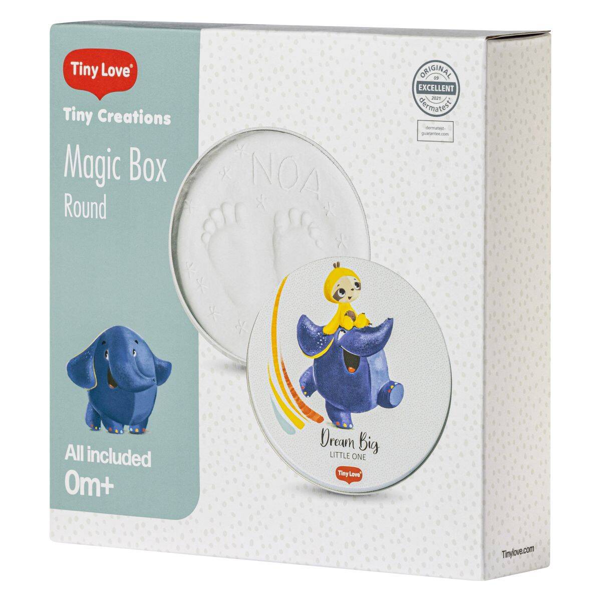 TINY CREATIONS magična kutija za otisak, okrugla