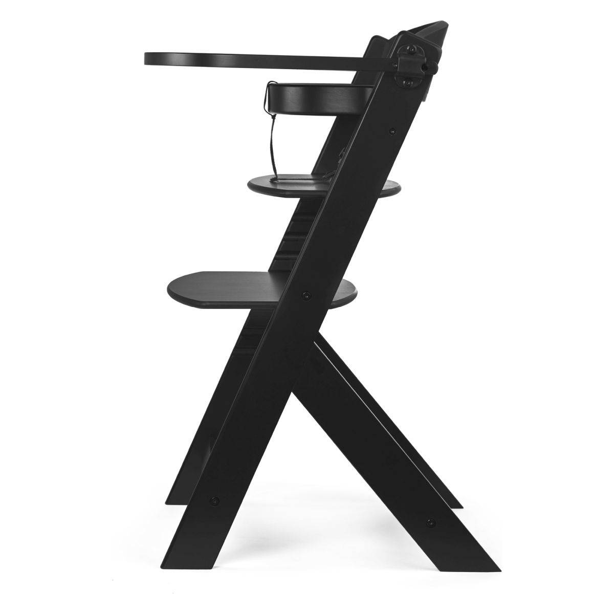 Kinderkraft stol za hranjenje Enock black