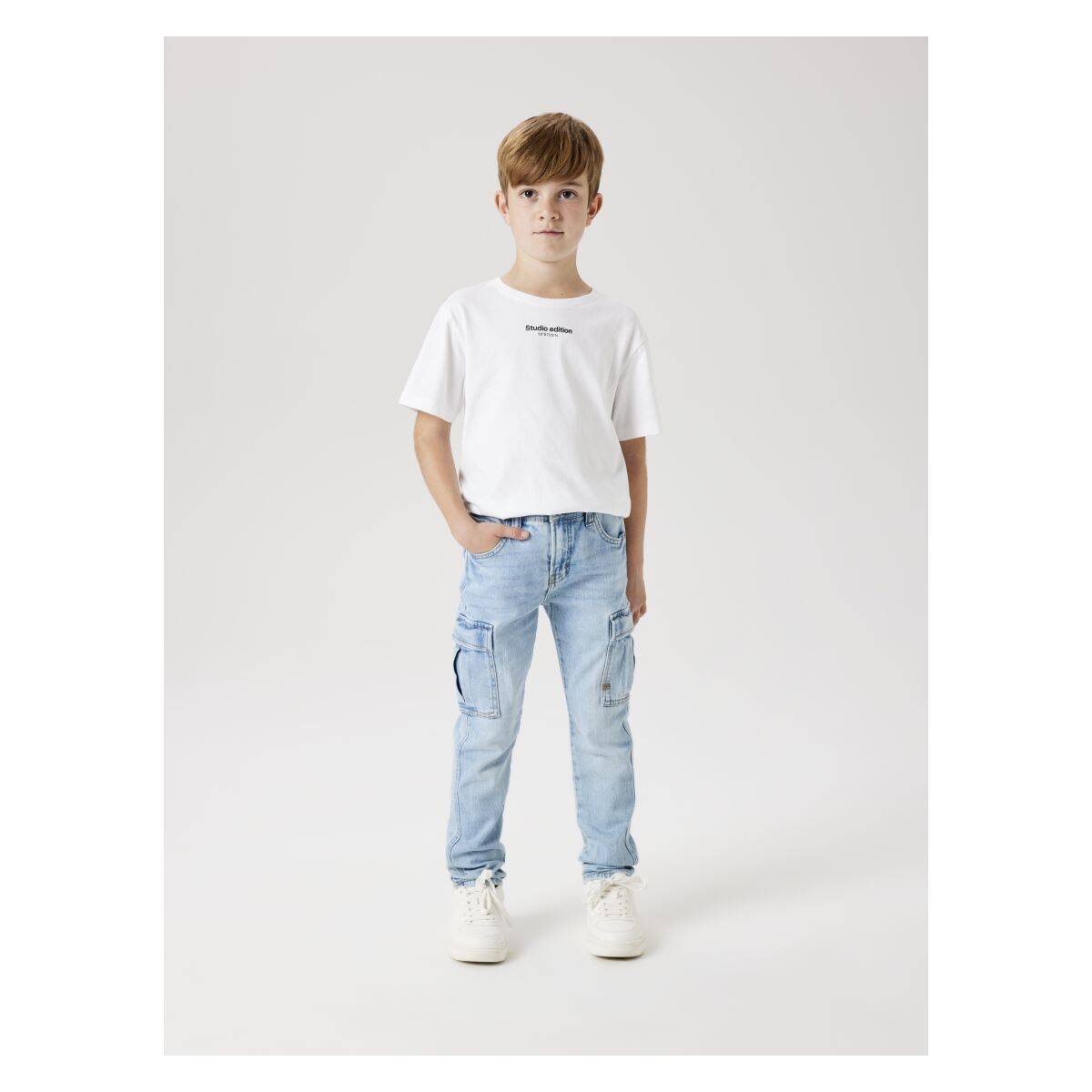 Name It hlače denim DH 13237339 NKMSILAS F Modra 146
