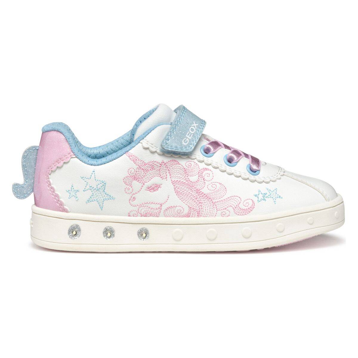 Geox čevelj nizek J558WA J SKYLIN G. A C0406 0BCKC D white/pink 28