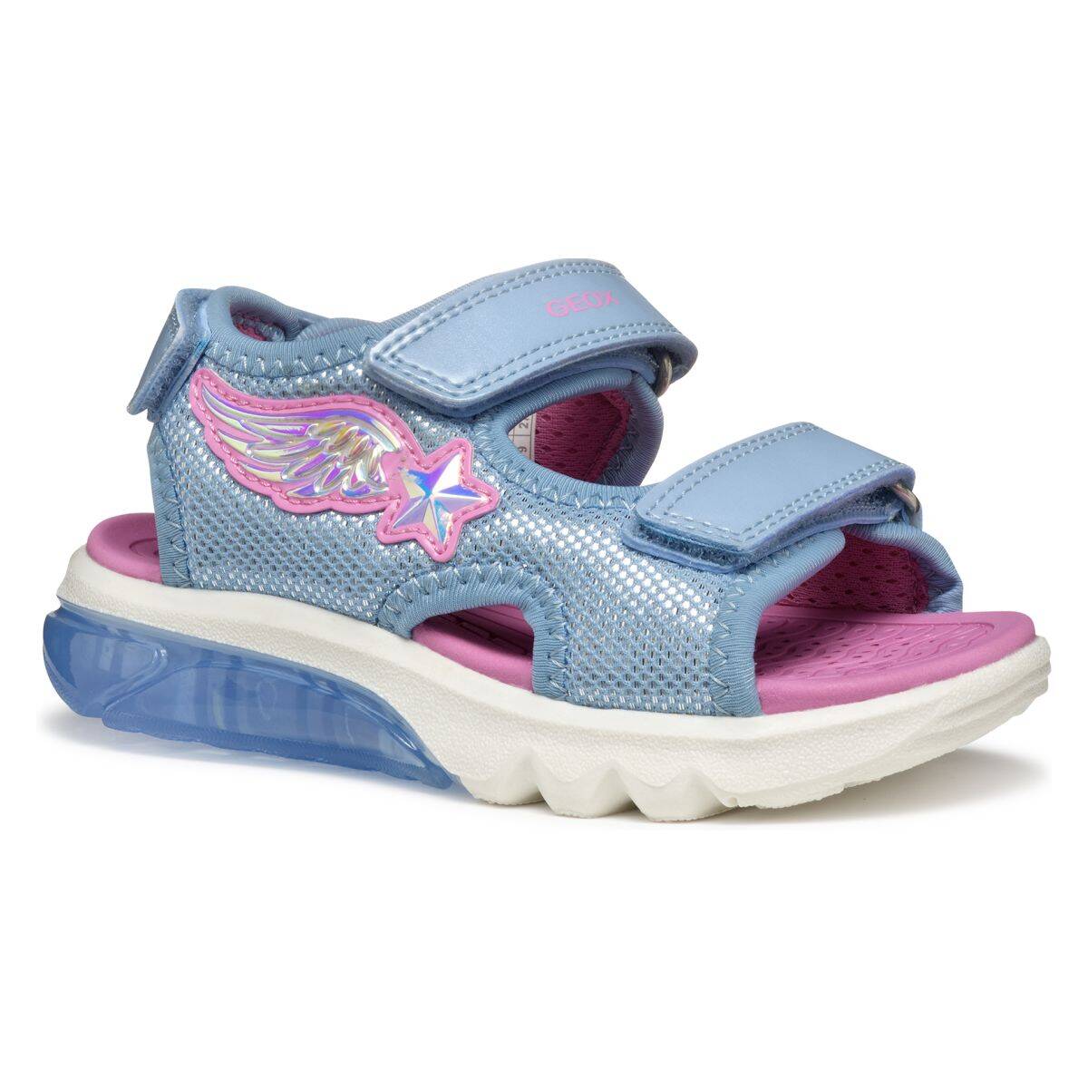 Geox sandal J55MWA J SANDAL CIBERDRON A C4193 0ASKN D sky/fuchsia 26
