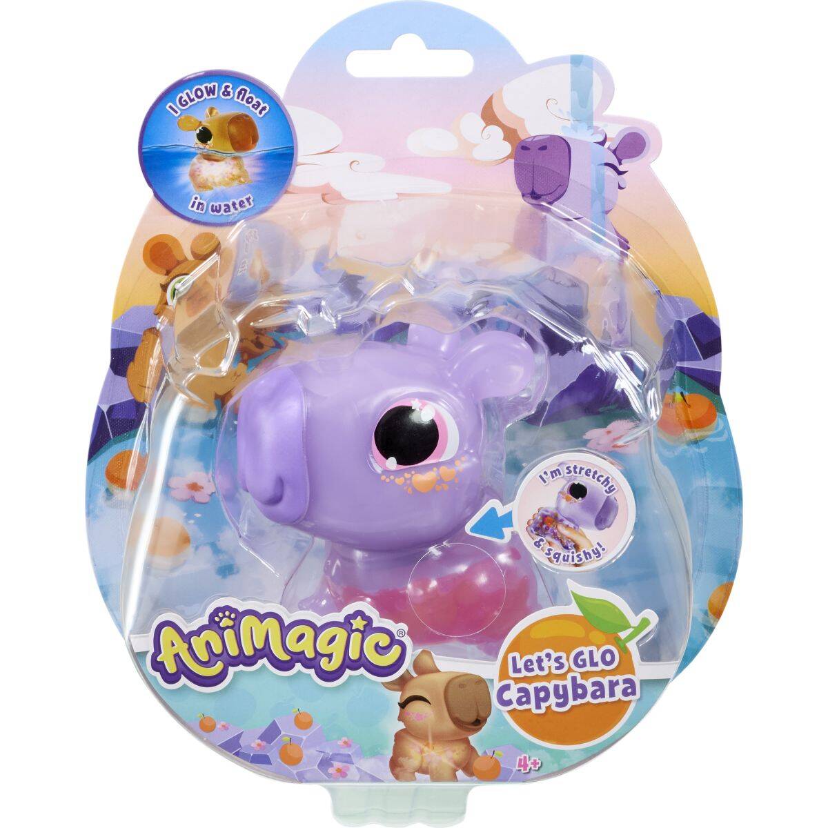 ANIMAGIC interaktivni Let's Glo Capybara sort