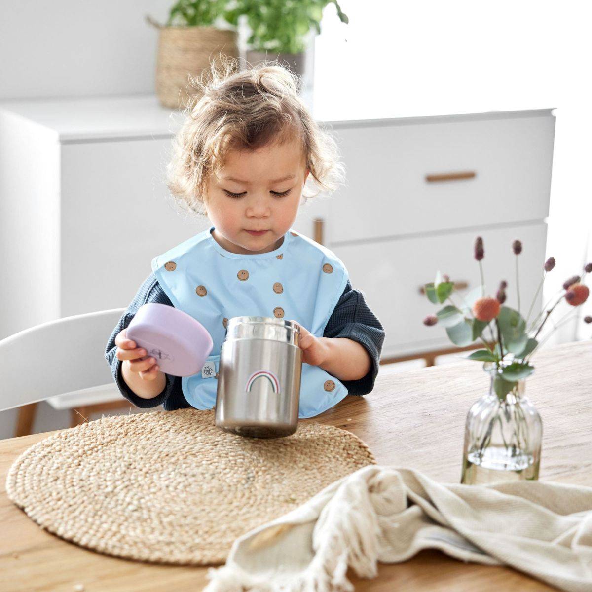 Lässig termo posoda happy rascals heart lavender 1310024642