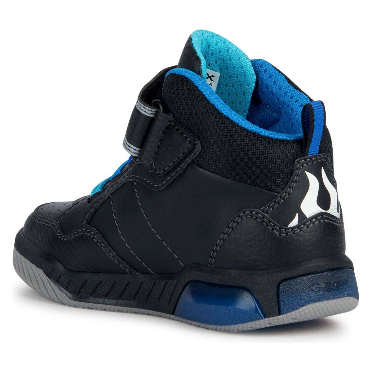 Geox čevelj gležnjar J369CE J INEK BOY C0035 0BU11 F black 27