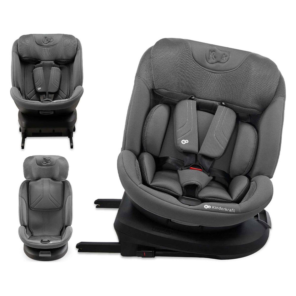 Kinderkraft Avtosedež i-size 40-150 cm Xpedition 3 grey
