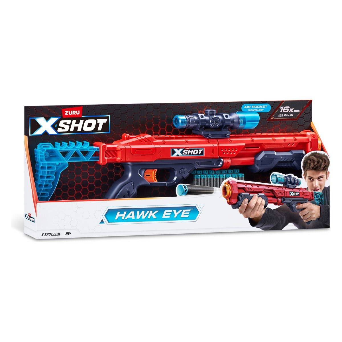X-shot Excel izstreljevalec Hawk Eye 02204