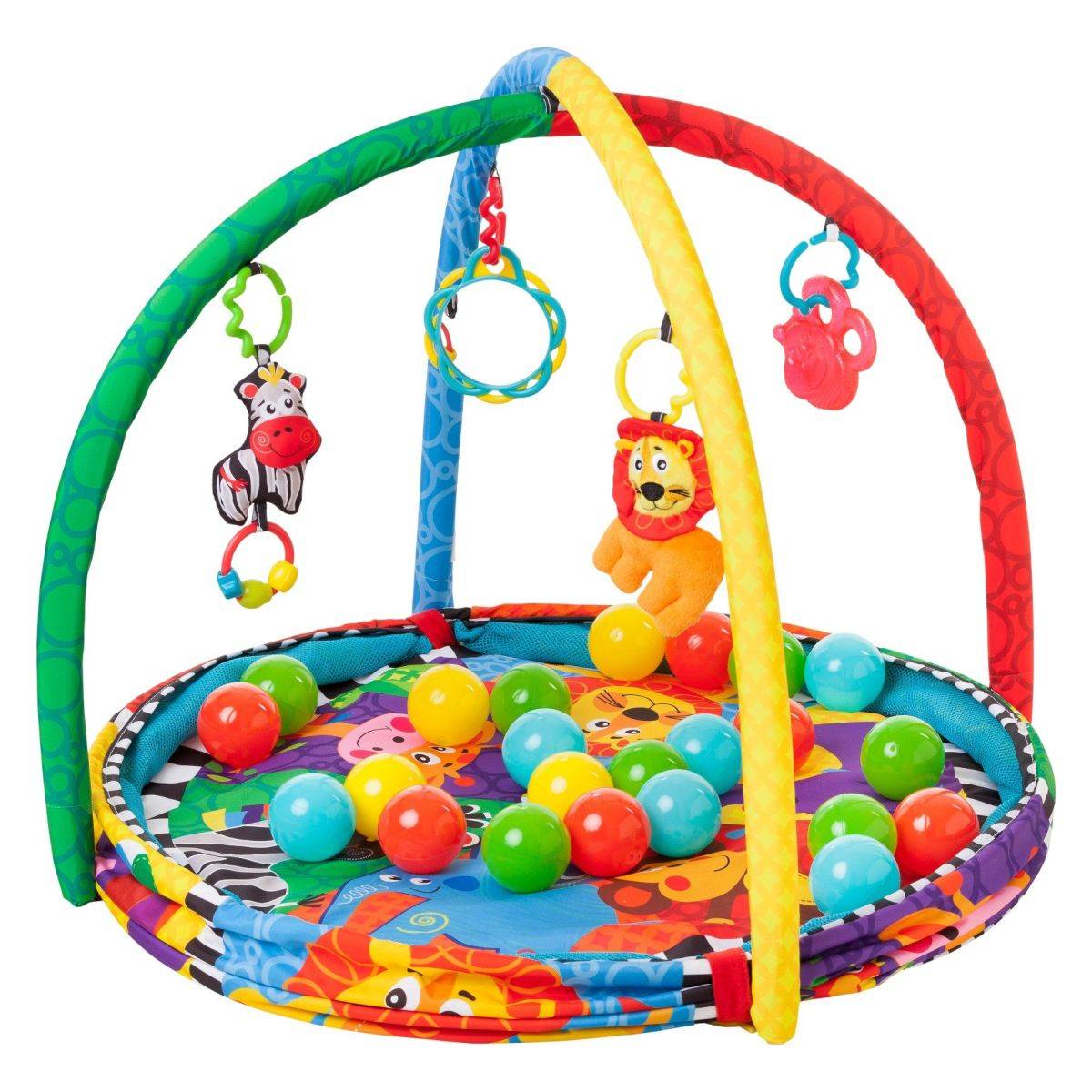 Playgro igralna podloga z žogicami 3v1