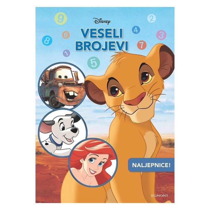 EGMONT Disney veseli brojevi Baby Center trgovina