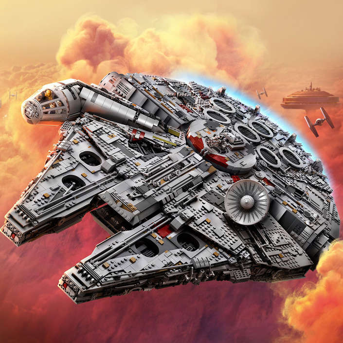 Lego 75192 star outlet wars millennium falcon
