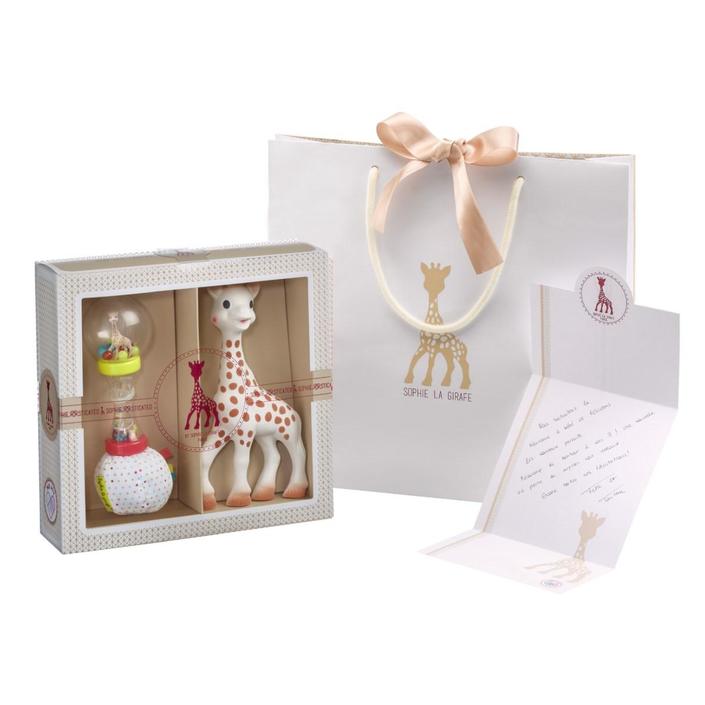 Vulli Sophie La Girafe – Set Di Nascita, Giocattolo Per Neonati, Dimensioni 19,6 X 10,6 X 4 Cm, Regalo Ideale Per I Primi Mesi