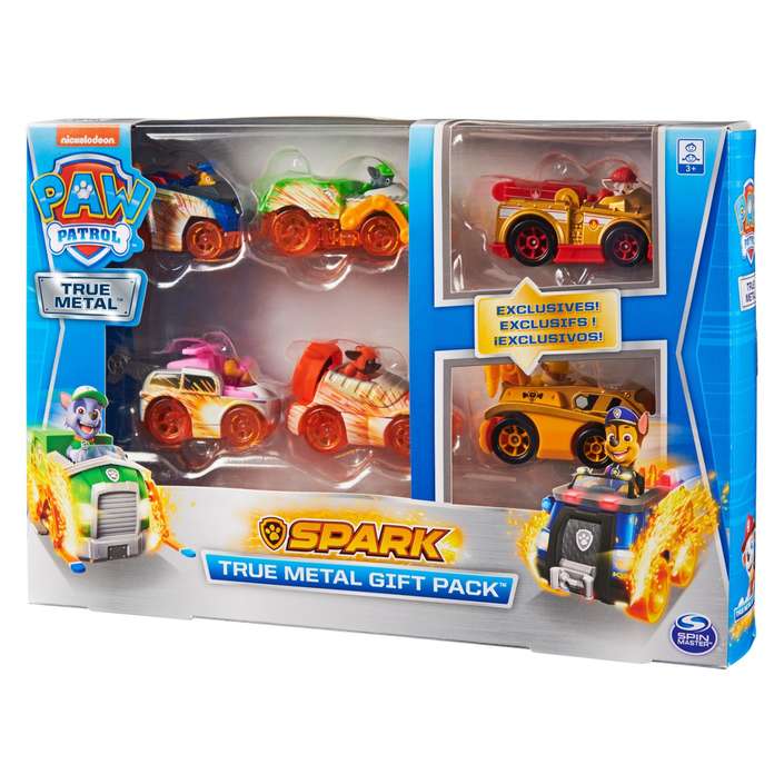 Lot De Véhicules En Métal Die-Cast PAW PATROL (Pat'Patrouille) - Environ 8 Cm - Neuf - Réf 6053257