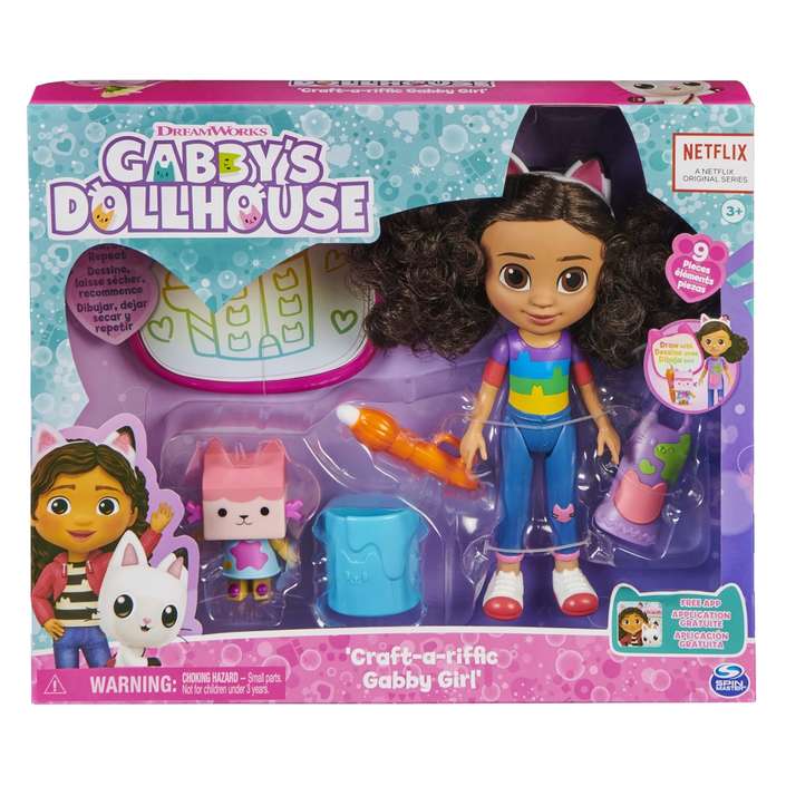 GABBY S DOLLHOUSE GABBY S DOLLHOUSE craftariffic deluxe lutka 6064228